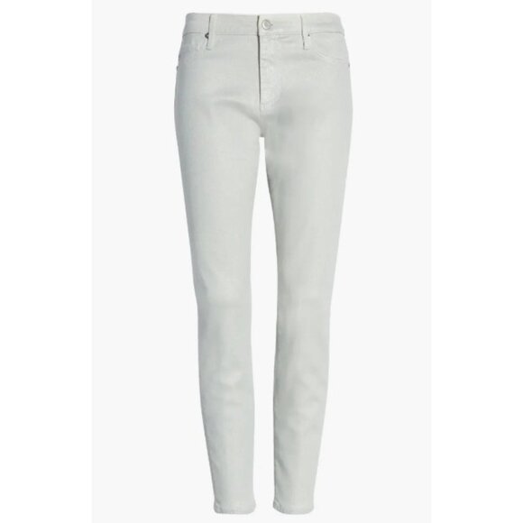 AG Adriano Goldschmied Farrah Skinny Ankle Luminous Fade To Grey Jean SZ 27 $225 - Picture 5 of 6